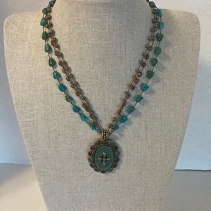 Afghani style vintage necklace